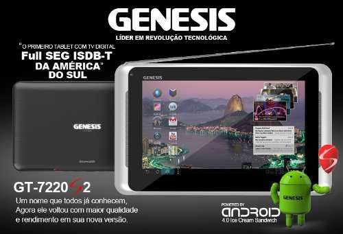 Tablet Genesis GT-7220 S 2 com TV